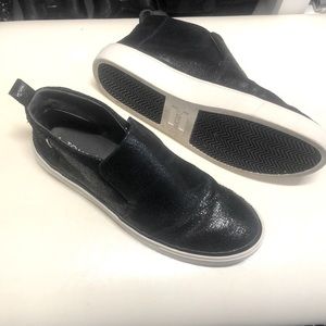 TOMS Paxton Slip-On Sneakers Black Metallic size 8
